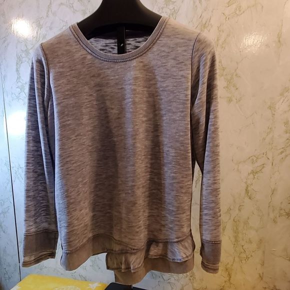 Silverwear Tops - Silverwear Gray Top